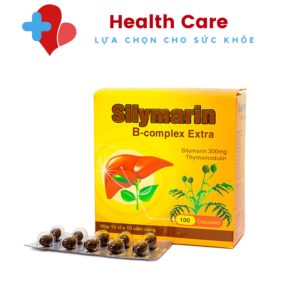BỔ GAN SILYMARIN B-COMPLEX EXTRA - HỘP 100V