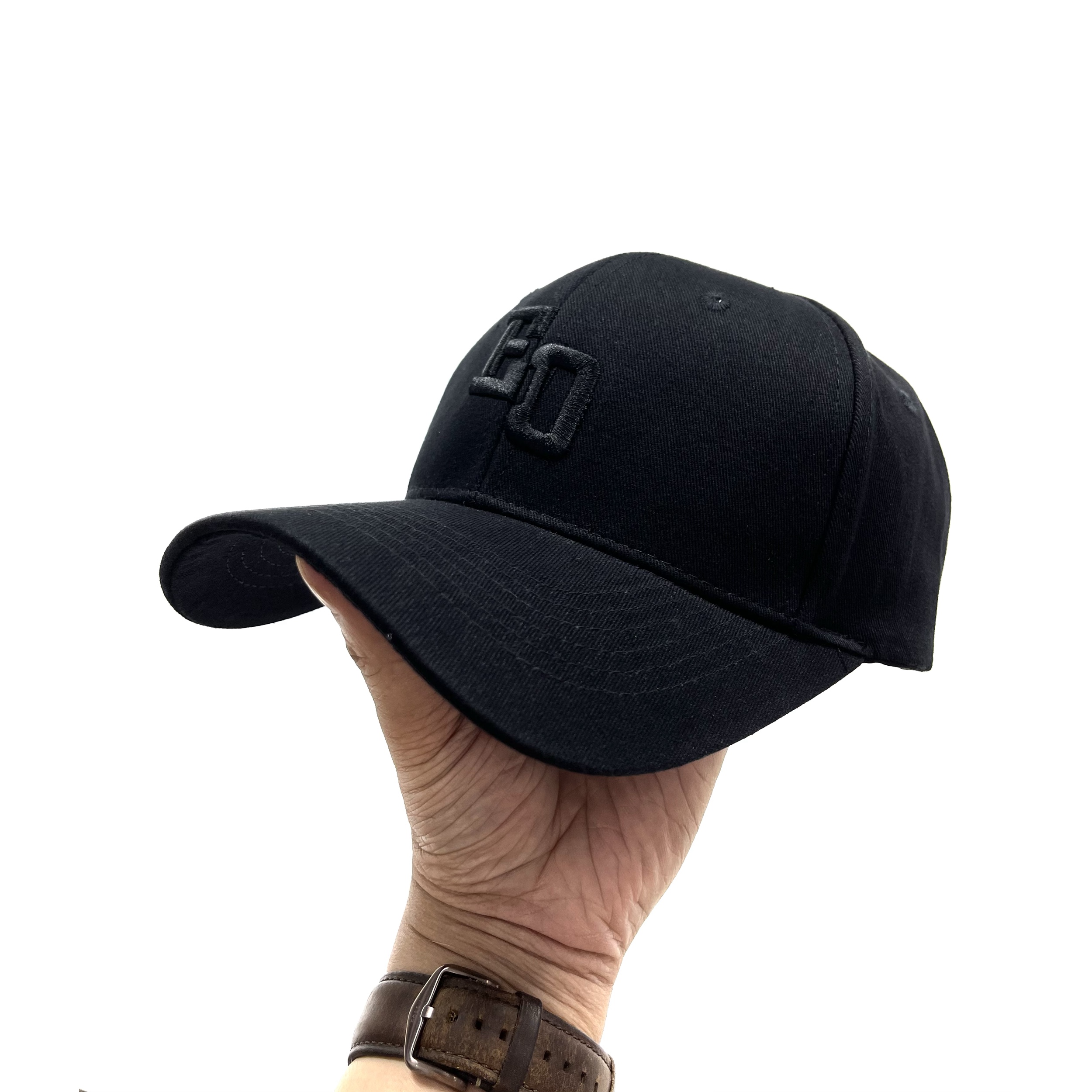 Mũ Bóng Chày Eleven Original màu Đen - Basic (Black Logo)
