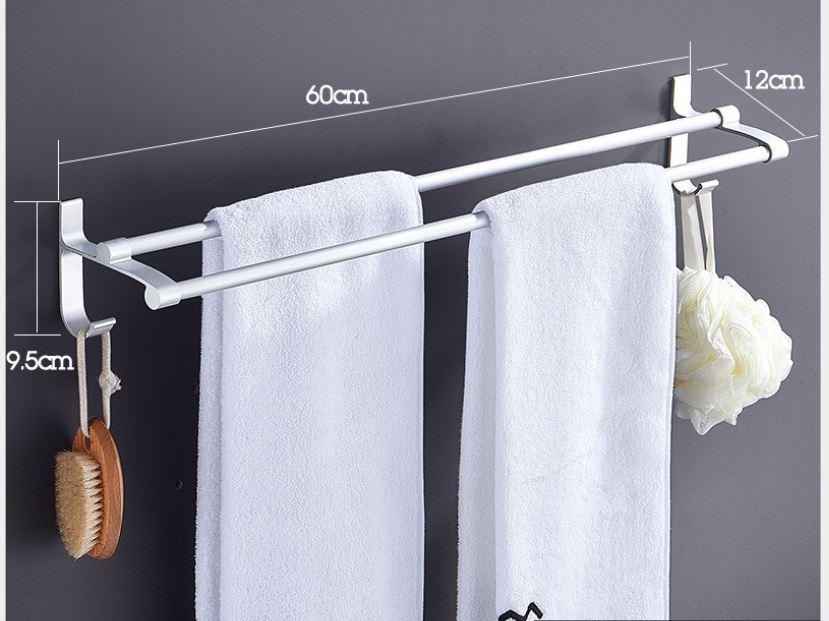 Giá treo khăn nhà tắm , Giá treo khăn phòng tắm dán tường