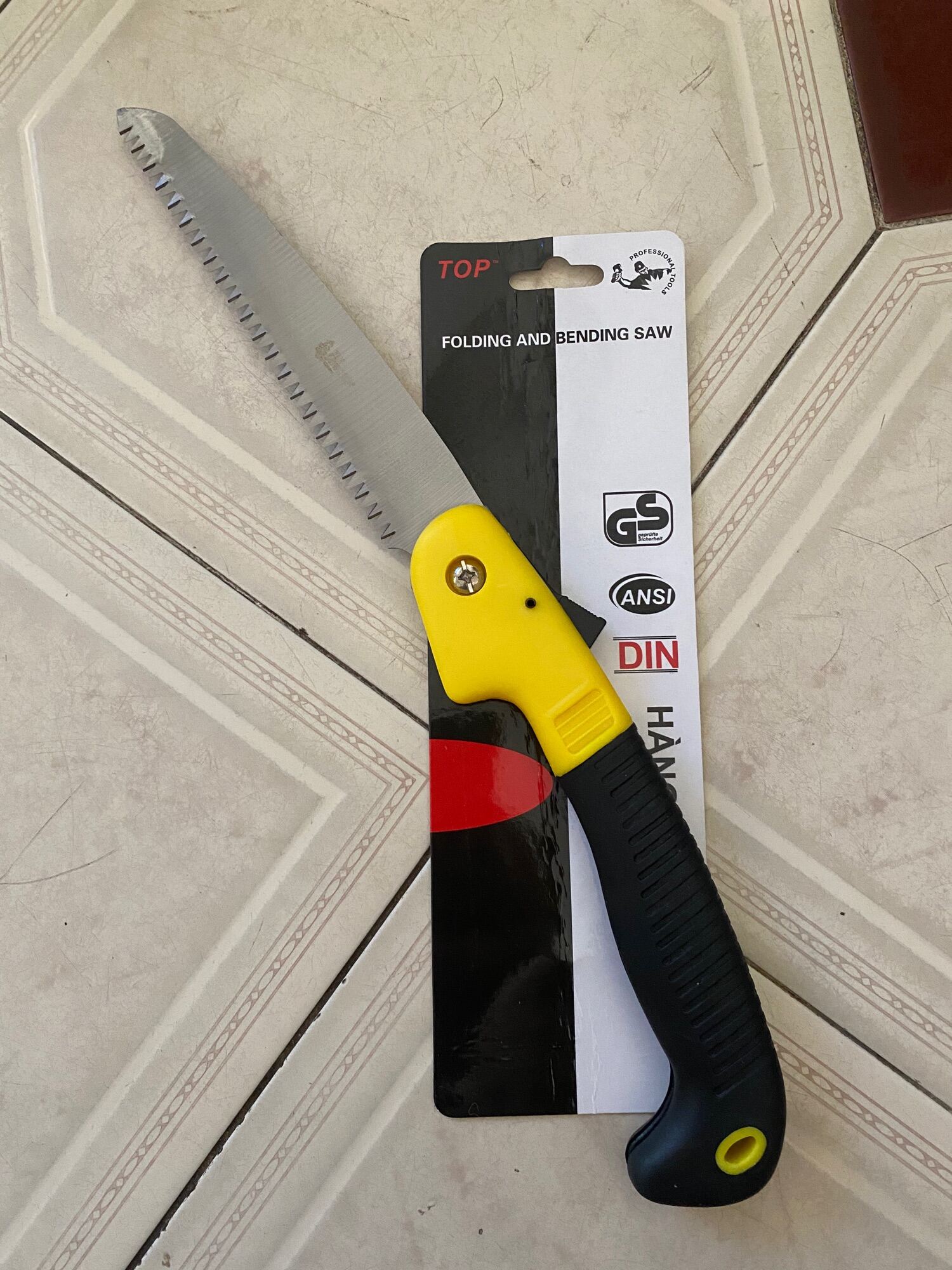 Cưa gấp cắt cành cầm tay cao cấp hiệu TOP