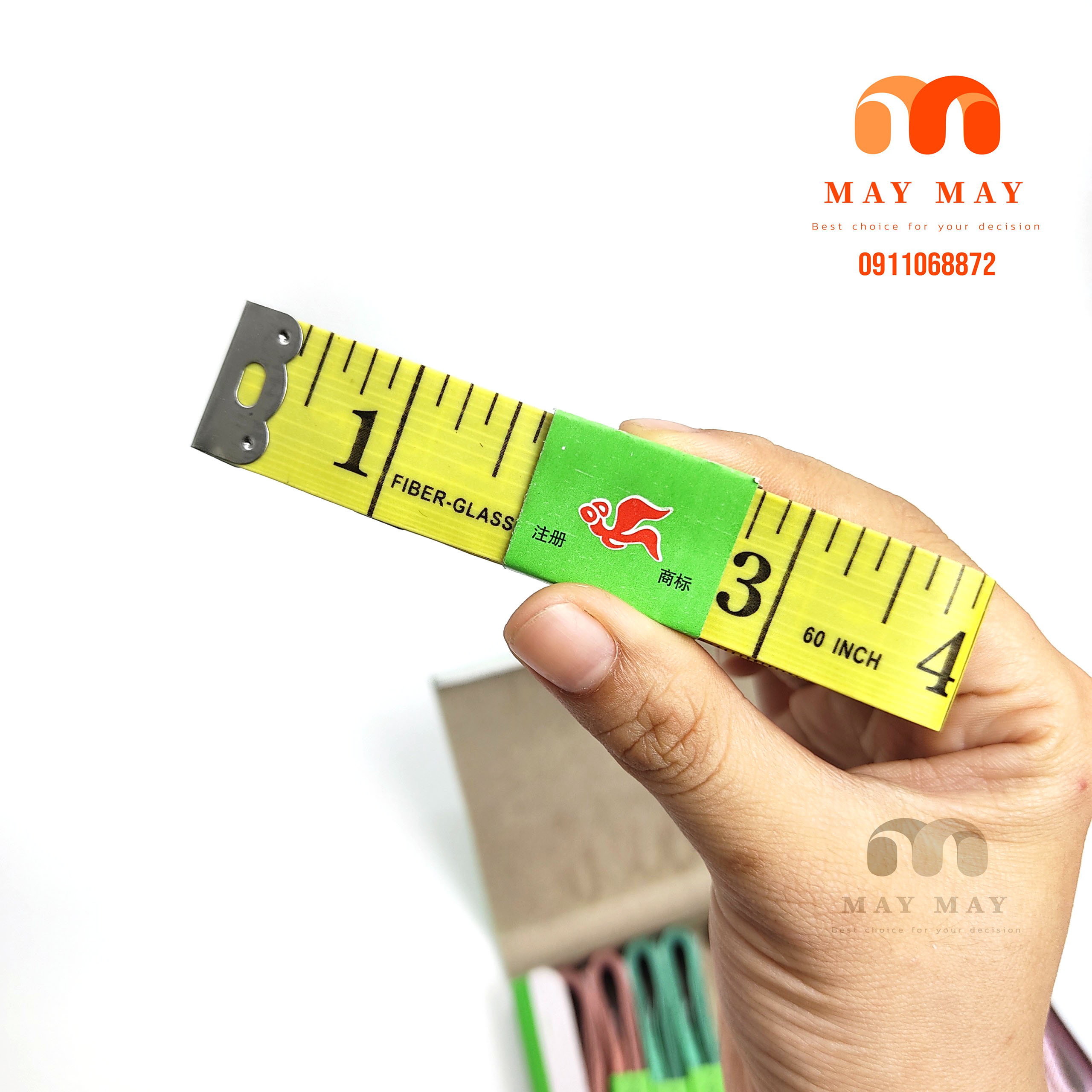 Thước dây 150cm bản 2cm - Thước dây dùng trong may vá