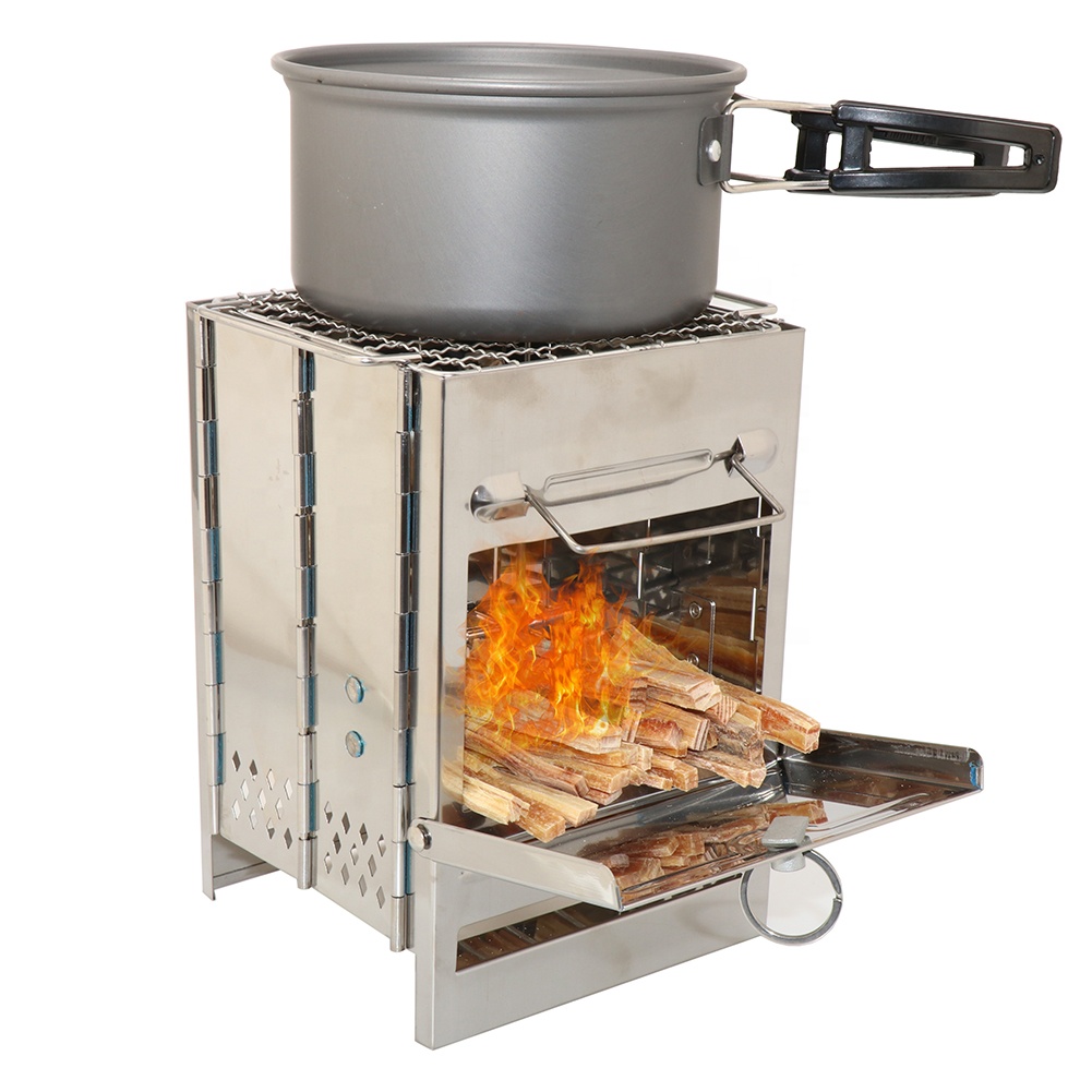 Lò đốt củi dã ngoại xếp gọn Icefire FXL
