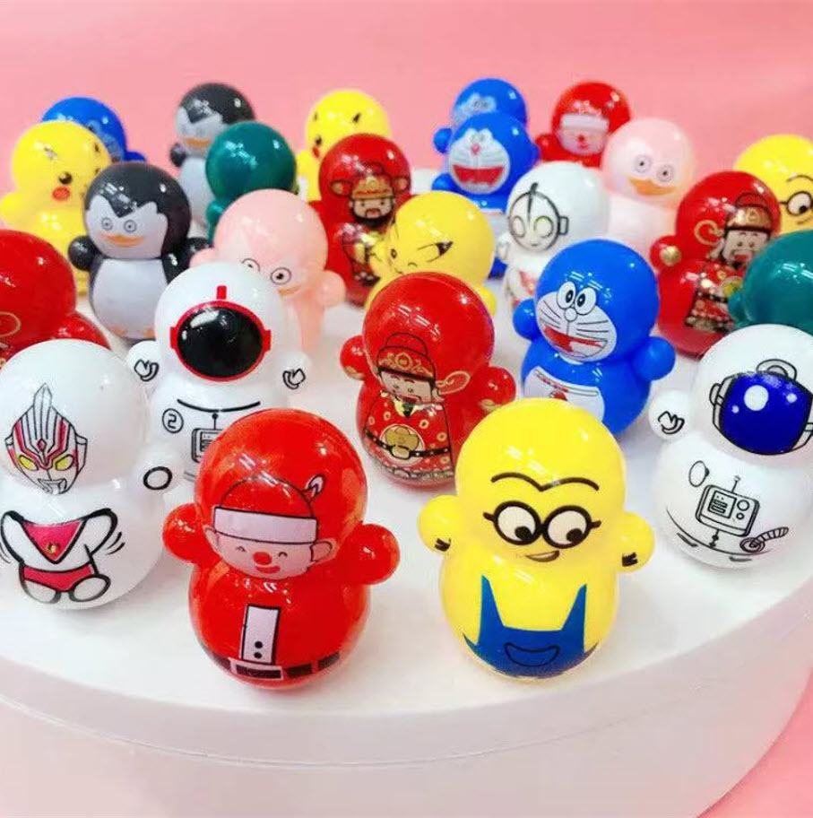 Đồ chơi lật đật mini đa dạng nhiều mẫu hot trend dễ thương cho bé
