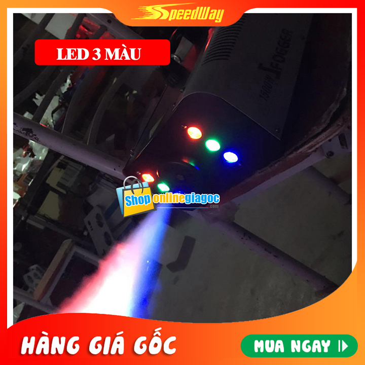 Máy tạo khói 1500w vdtk01 có đèn led