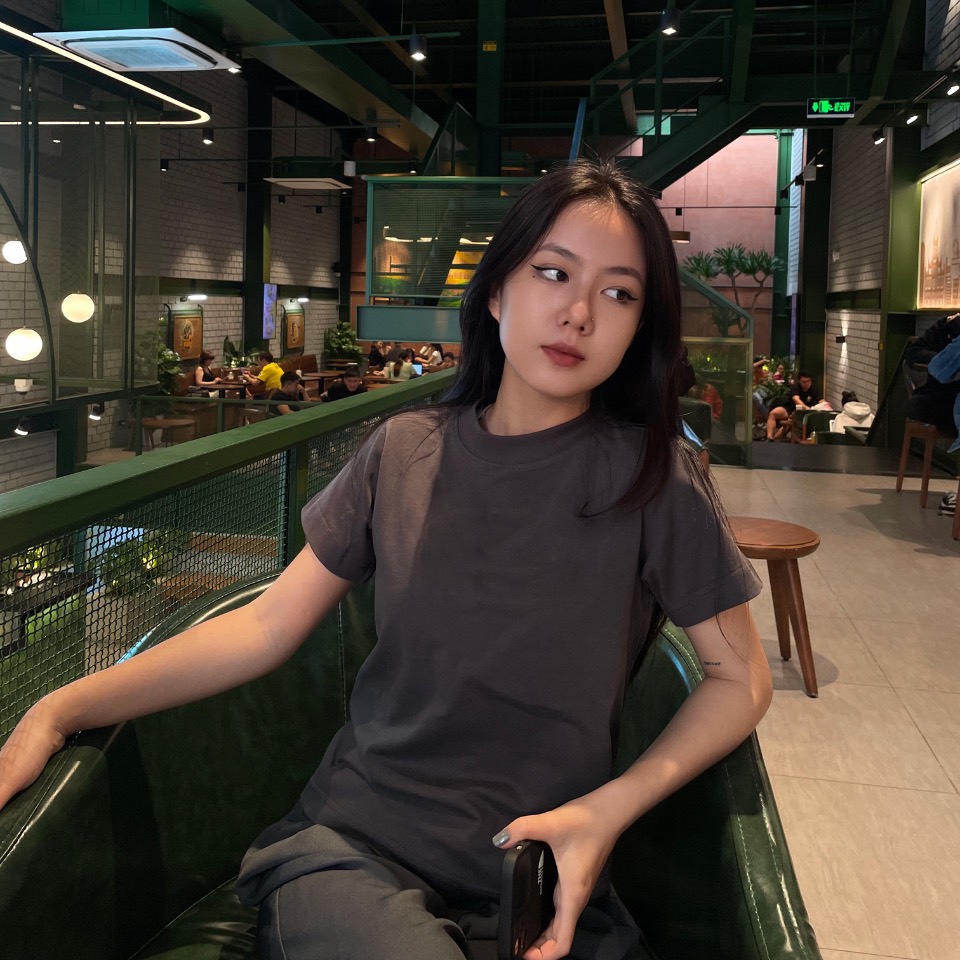 Áo Baby Tee trơn BASIC x MIGCOOL, áo thun nữ basic 100% cotton
