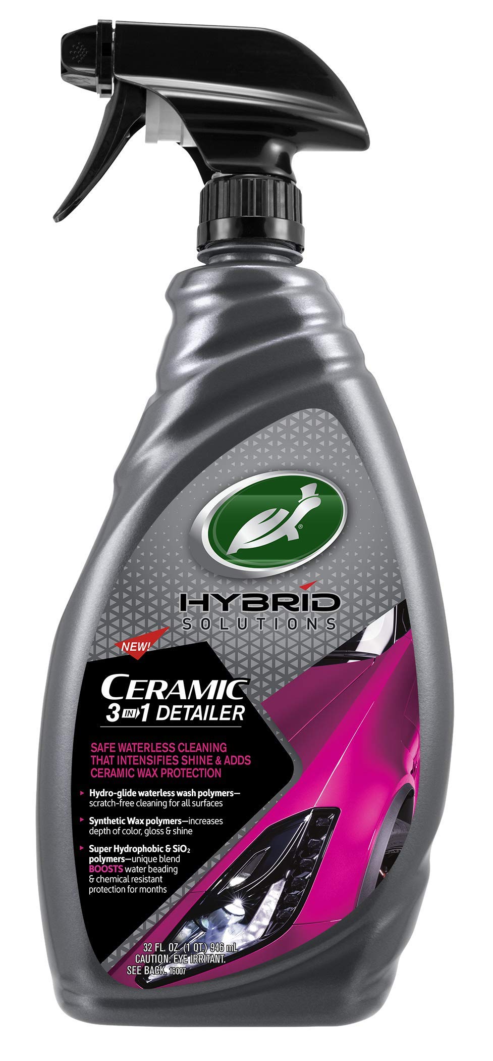 [HCM][XỊT PHỦ CERAMIC 3TRONG1]Turtle Wax Hybrid Solutions Ceramic 3-in-1 Detailer