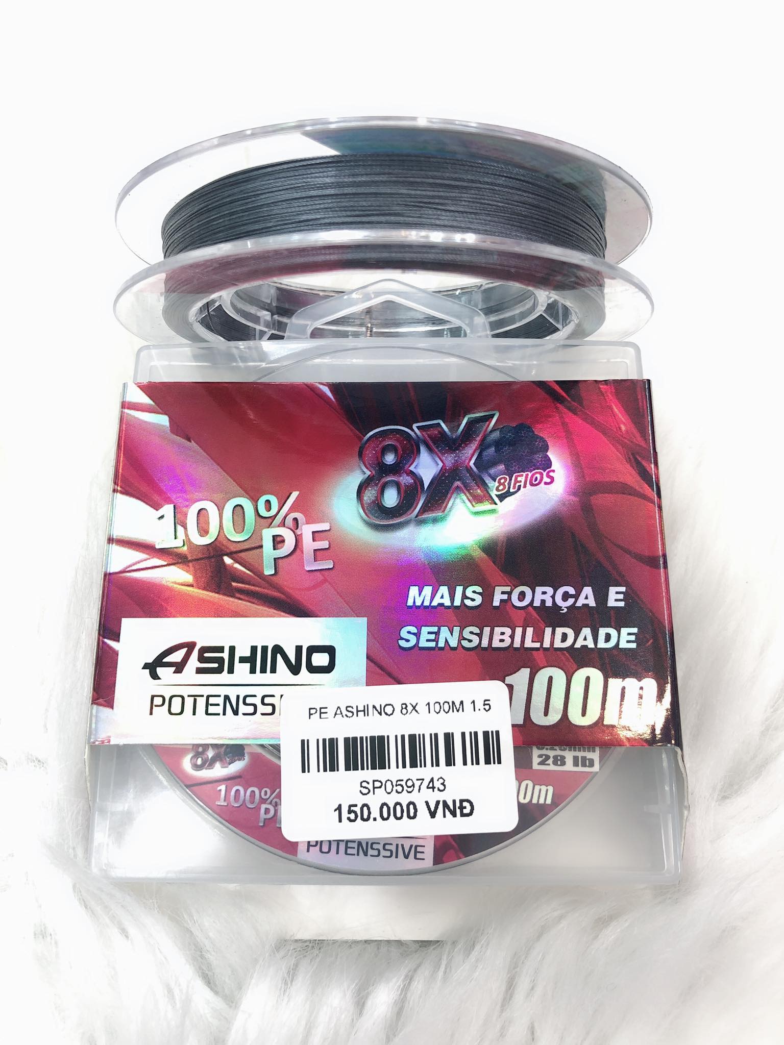 DÂY CÂU CÁ PE 8X ASHINO