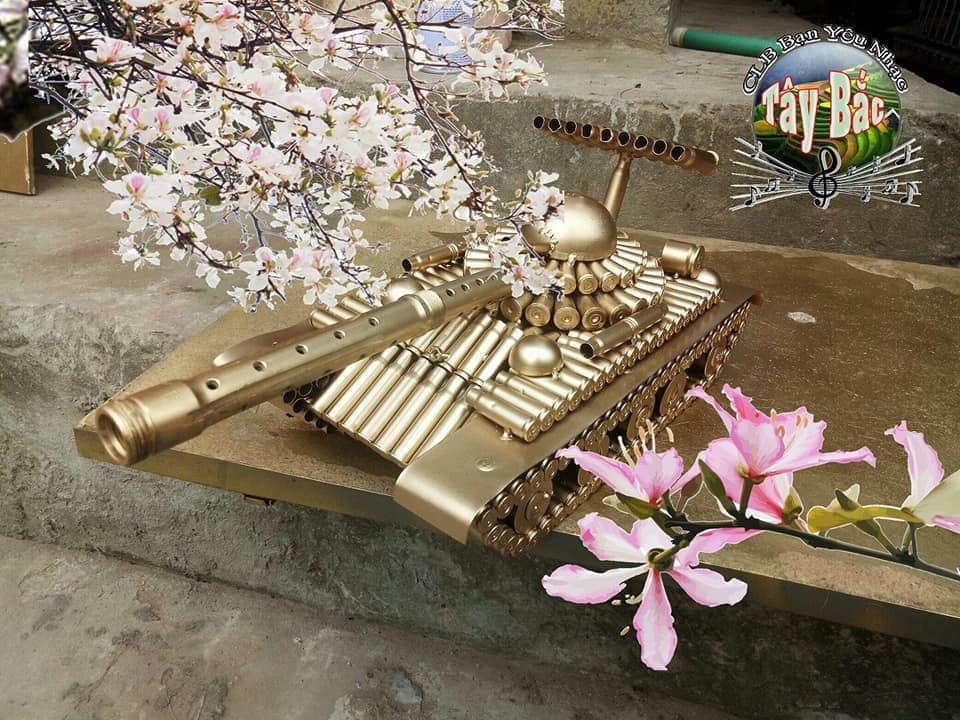 xe tăng VO ĐAN không gỉ