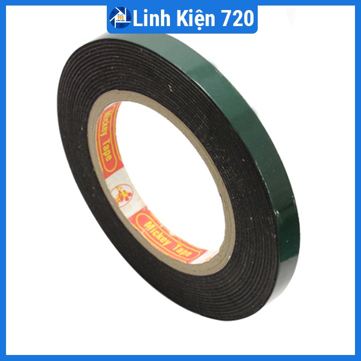 Băng dính xốp 2 mặt 2.4cm siêu dính