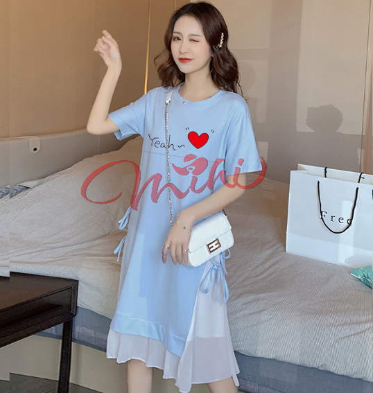 Váy bầu xinh công sở COTTON 2 MÀU - Đầm bầu sau sinh cho con bú ti dễ thương mặc mùa hè, thu đông cao cấp, sang chảnh - Shop đầm bà bầu suông cho mẹ thời trang thiết kế đẹp mặc dự tiệc cưới, dạ hội Bigsize, cỡ lớn giá rẻ