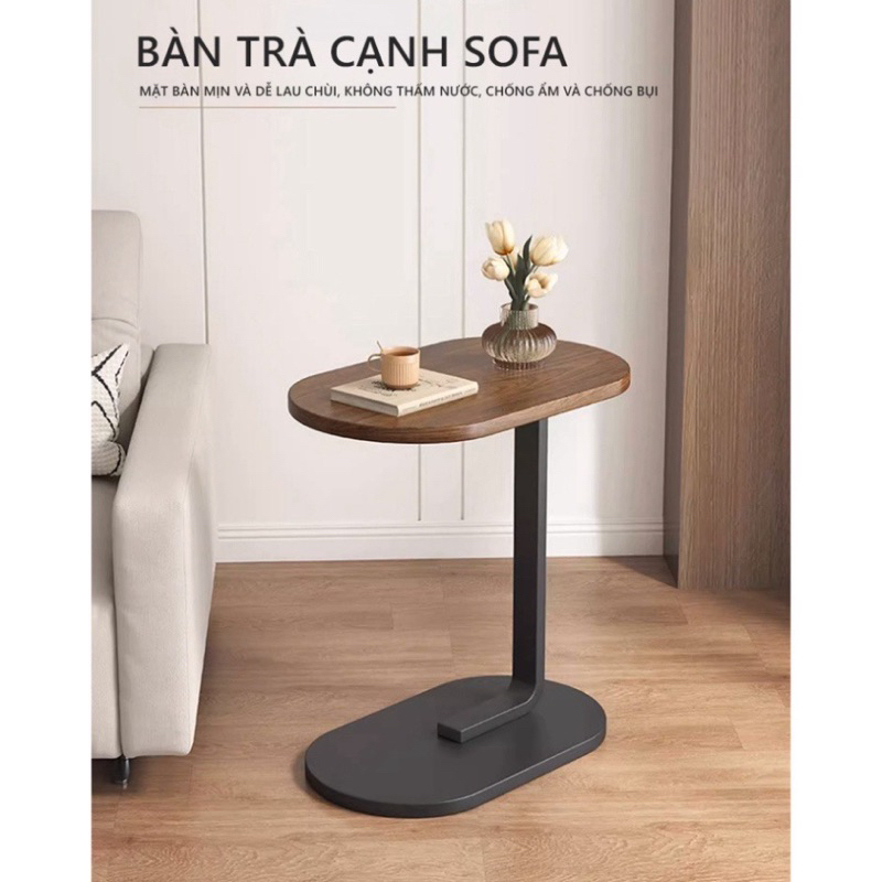 Bàn trà sofa HAJI chân sắt chắc chắn - AM108