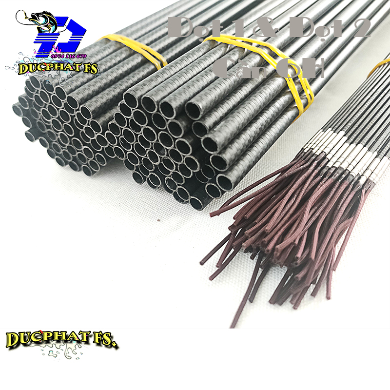 Đọt cần câu đài,{ ĐỌT 1 + ĐỌT 2 }cần 6H. đọt cần cadbon 5h 6h 8h.