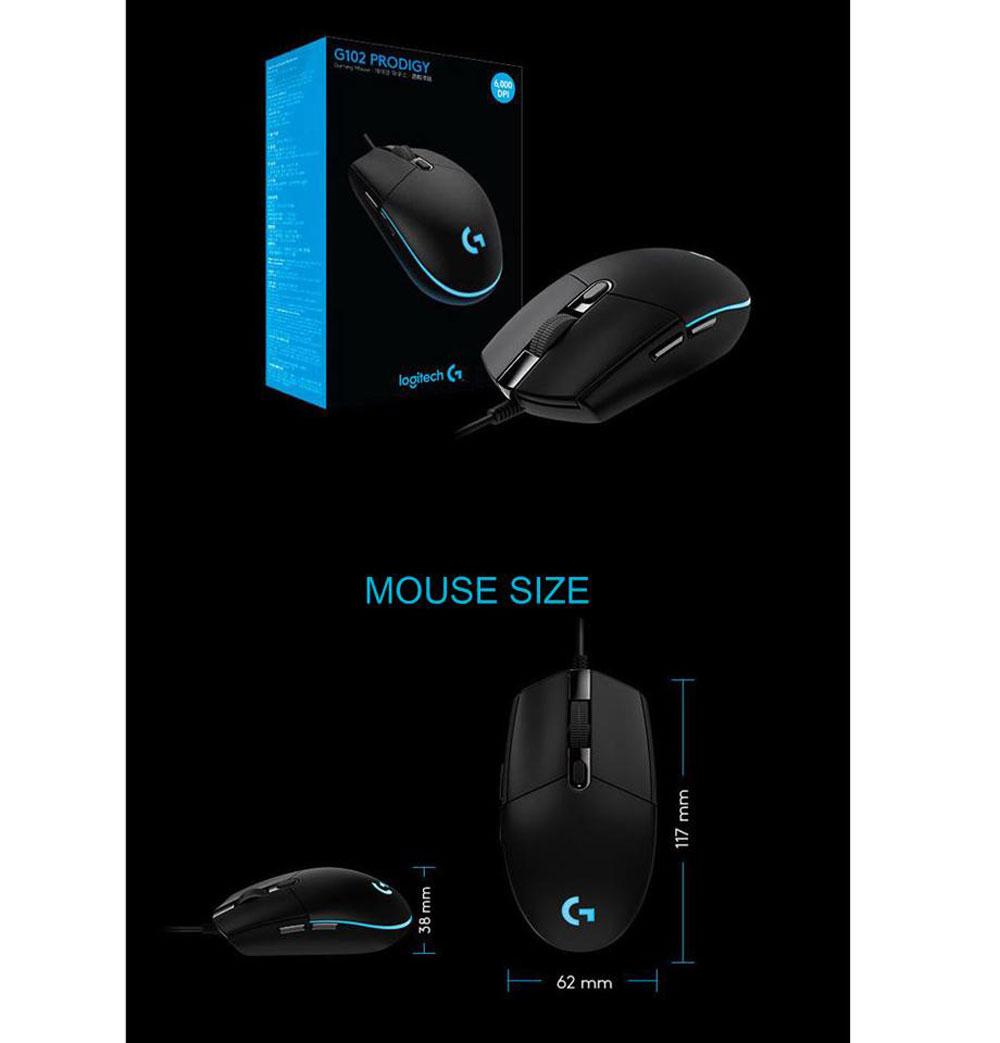 (Hot Sale ) Mouse Logitech G102 Gaming USB ( Bảo hành 12 tháng bởi Shop Titan )