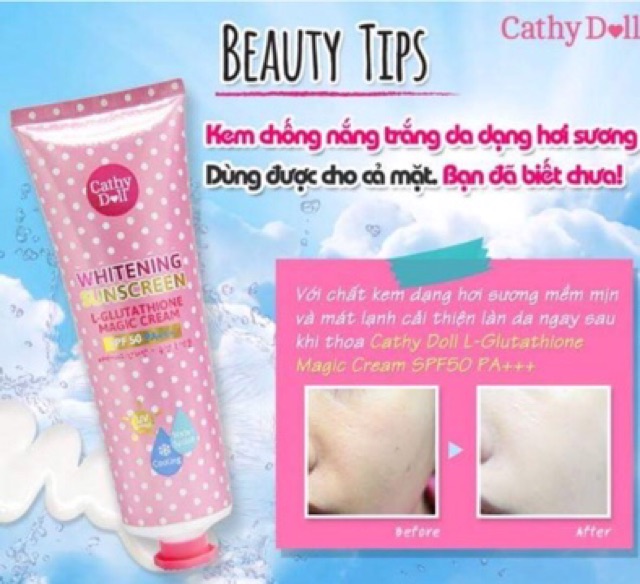 Kem chống nắng Cathy Doll Thái Lan