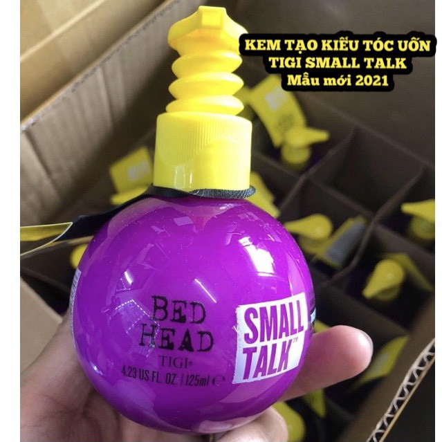 [Mẫu Mới] Gel giữ nếp tóc uốn Tigi Bed Head Small Talk tím 125ML - 240ml