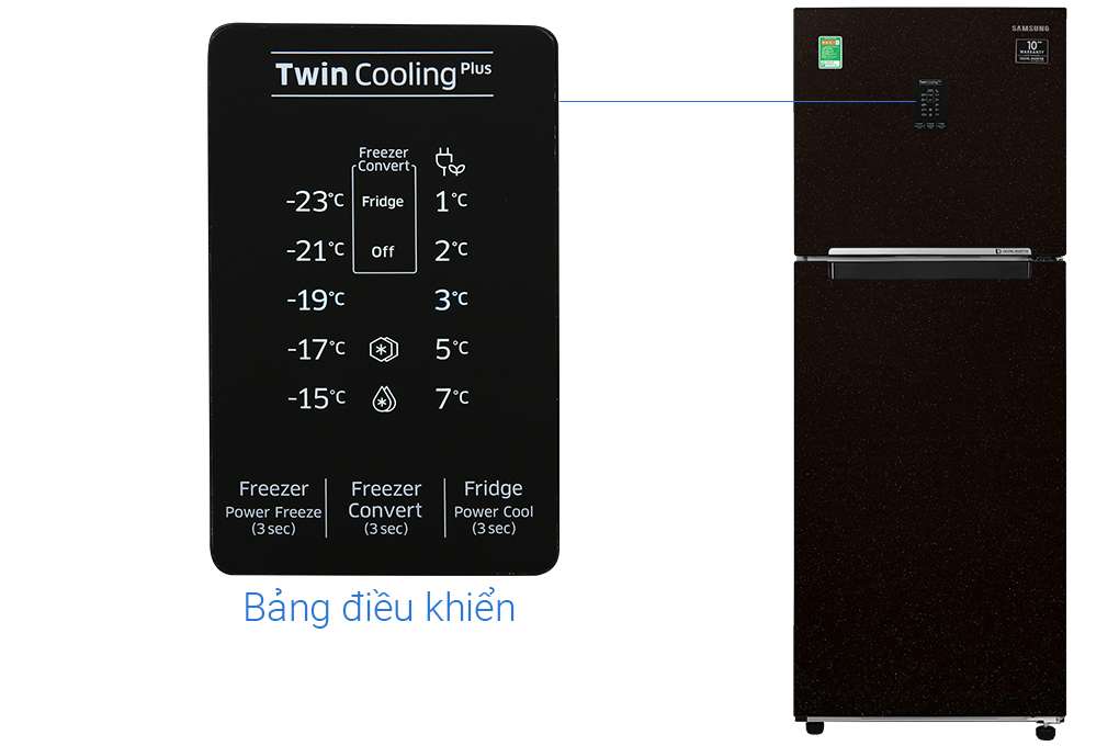 [Trả góp 0%]Tủ lạnh Samsung 300 lít Inverter RT29K5532BY/SV