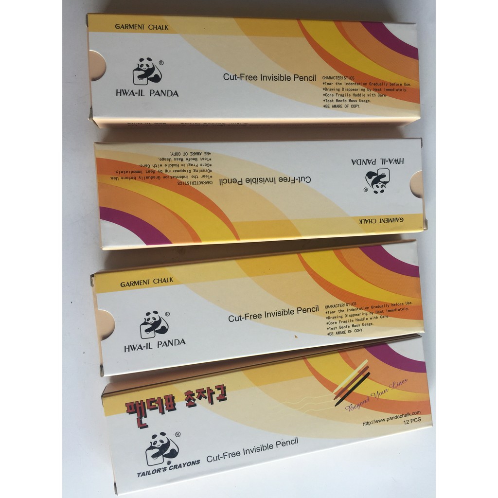 Hộp 12 cây Viết sáp bay Panda