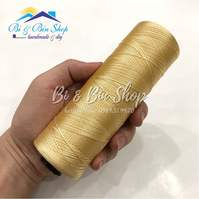 Chỉ Nilon 210D/9 Xỏ Hạt Chuỗi Hạt Trai Làm Dây Chuyền, Trang Sức Handmade - Rubi Handmade Shop