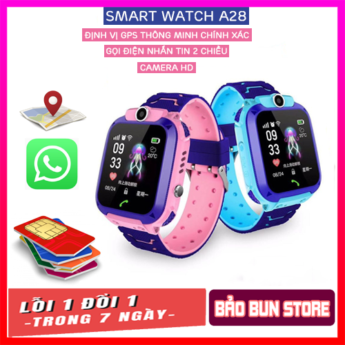 >> BÁO GIÁ ❄️ ĐỒNG HỒ ĐỊNH VỊ TRẺ EM A28 DÂY SẠC NAM CHÂM, CÓ TIẾNG VIỆT, CHỐNG NƯỚC TUYỆT ĐỐI IP 67, GPS, CAMERA, NGHE G | Shopee Lazada Sendo Tiki mới nhất 106 ❄️ Đồng Hồ Định Vị Trẻ Em A28 Dây sạc Nam Châm, Có Tiếng Việt, Chống Nước tuyệt đối Ip 67, GPS, Camera, Nghe Gọi Hai Chiều thiết kế thời trang ❄️