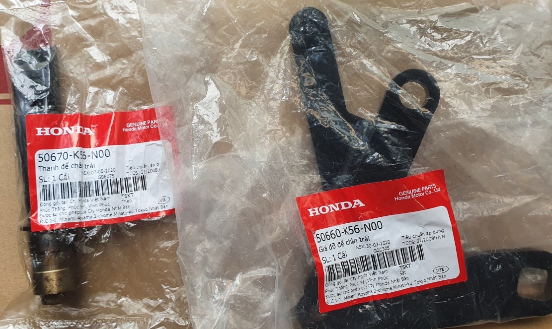 BÁT SẮT GÁC CHÂN TRÁI HONDA WINNER