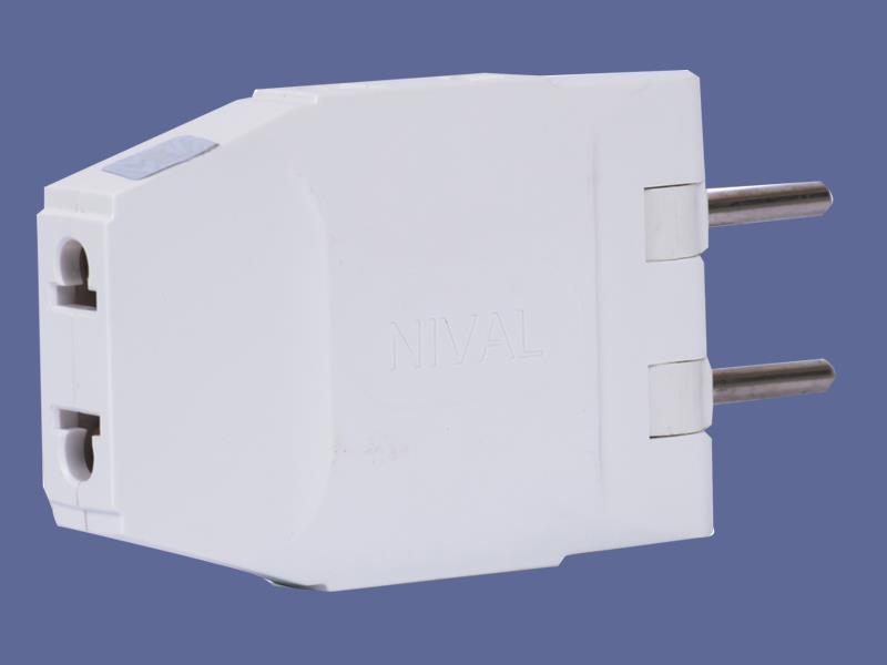 Bộ 2 Phích cắm chia 3 Du Lịch đa năng 2200W