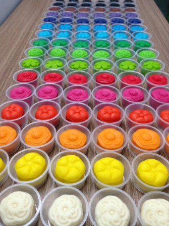 Set 5 Hủ Bột Nặn Đất Nặn An Toàn TEDU (70gr)