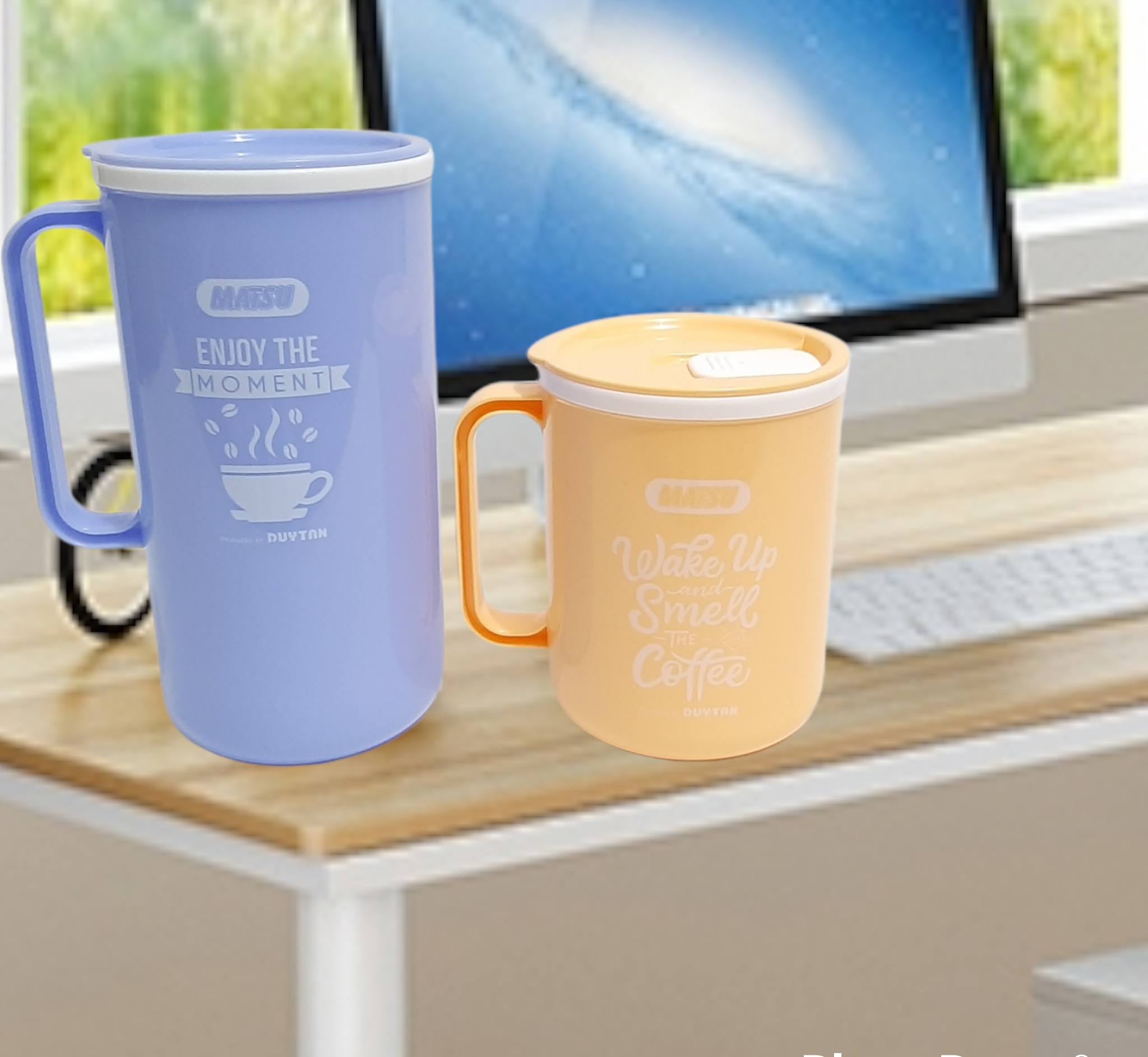 Ca nhựa giữ nhiệt Duy Tân 500ml, 750ml