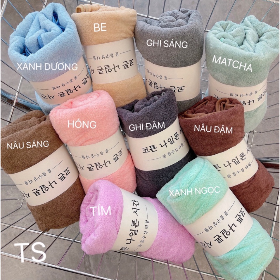 Khăn Mặt Hàn Quốc 50x30cm - Khăn Rửa Mặt Cotton Cao Cấp