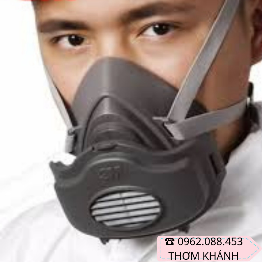 Mặt nạ phòng độc, phòng bụi, chống bụi mịn 3m3200