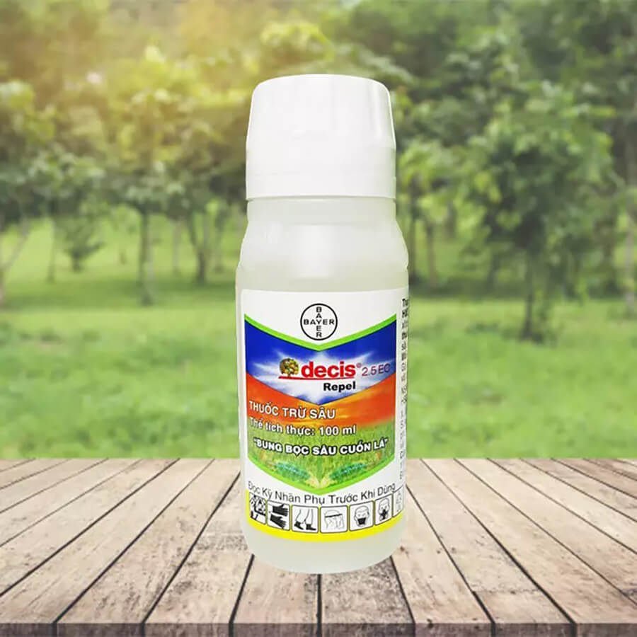 Thuốc trừ sâu cuốn lá cây trồng DECIS 2.5EC 100ML