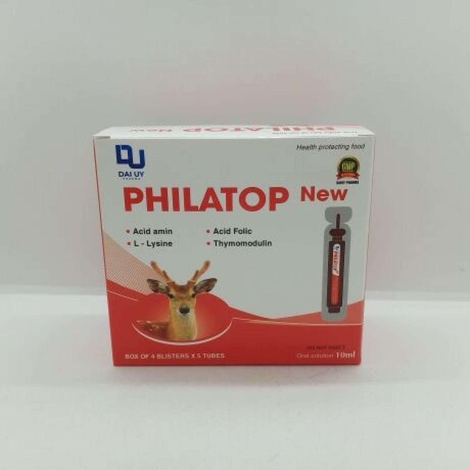 Philatop ống nhựa Đại Uy (hộp 20 ống)