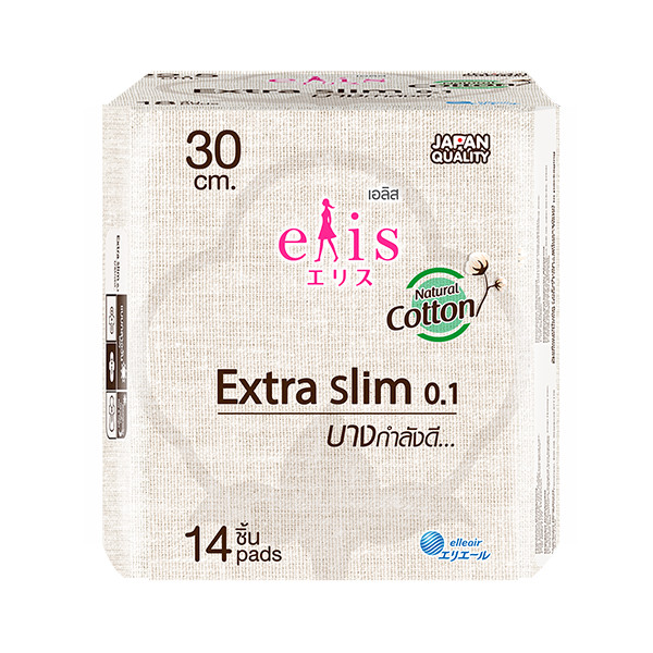 Băng vệ sinh Elis Extra Slim siêu mỏng ngày đêm 30cm – 14 miếng