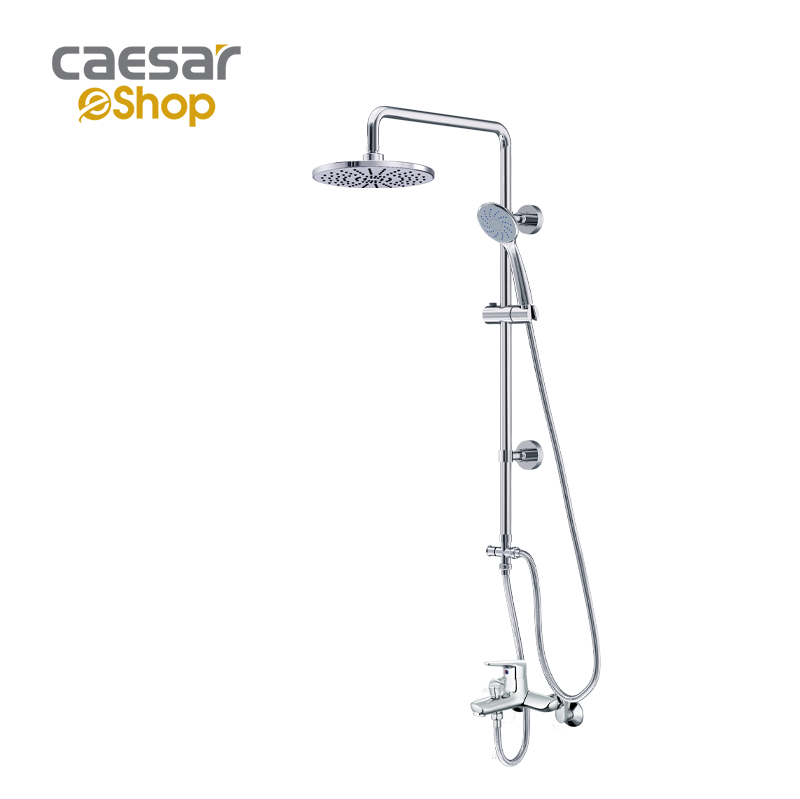 Sen nóng lạnh kết hợp bộ phụ kiện sen tắm đứng s123c - bs125