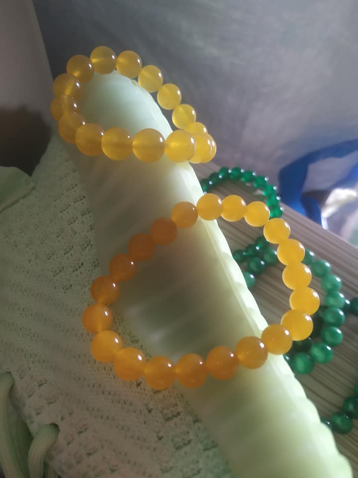 vòng tay mã não thật 8li