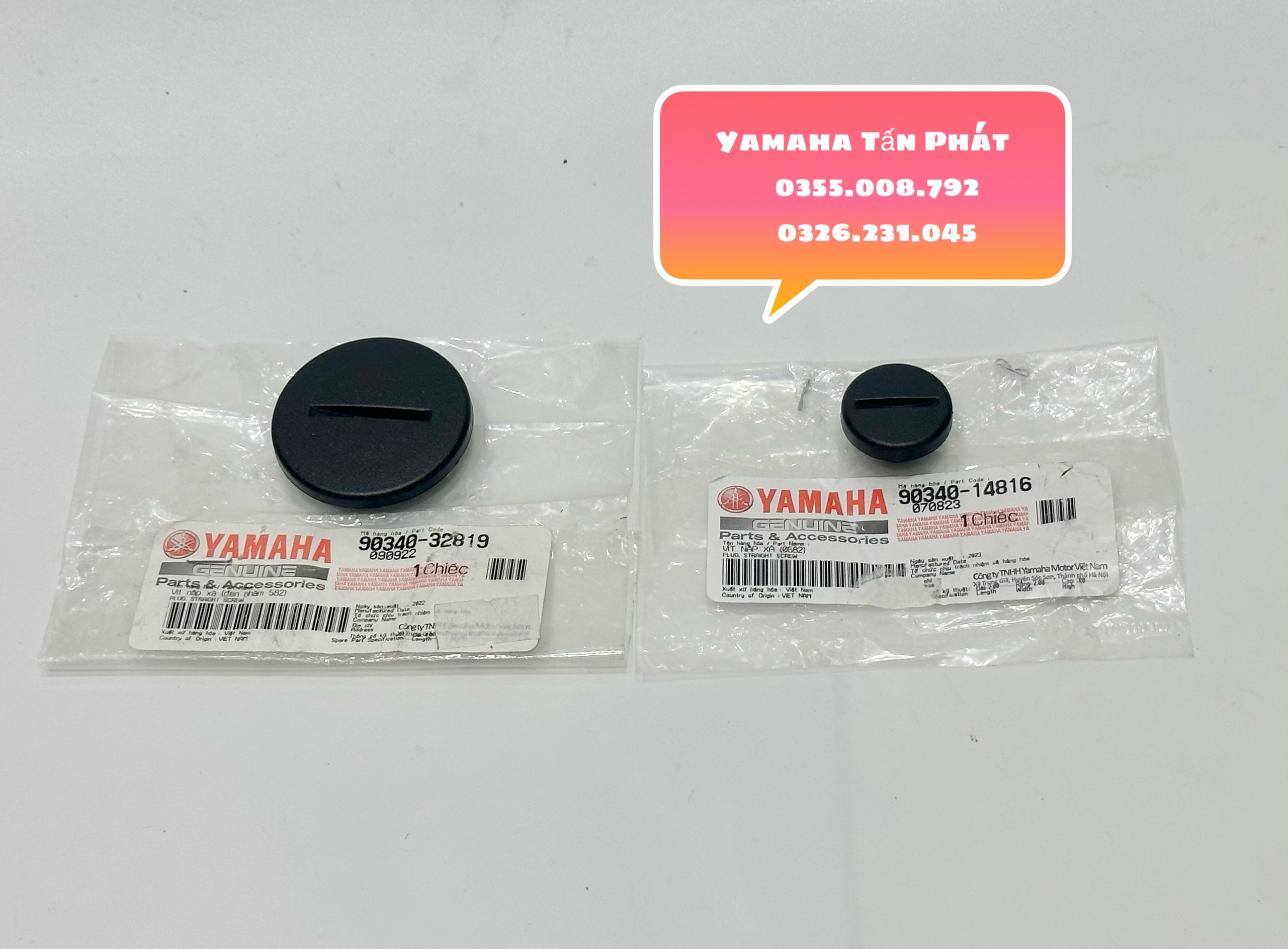 Nắp ốc mâm lữa exciter 135 chính hãng yamaha