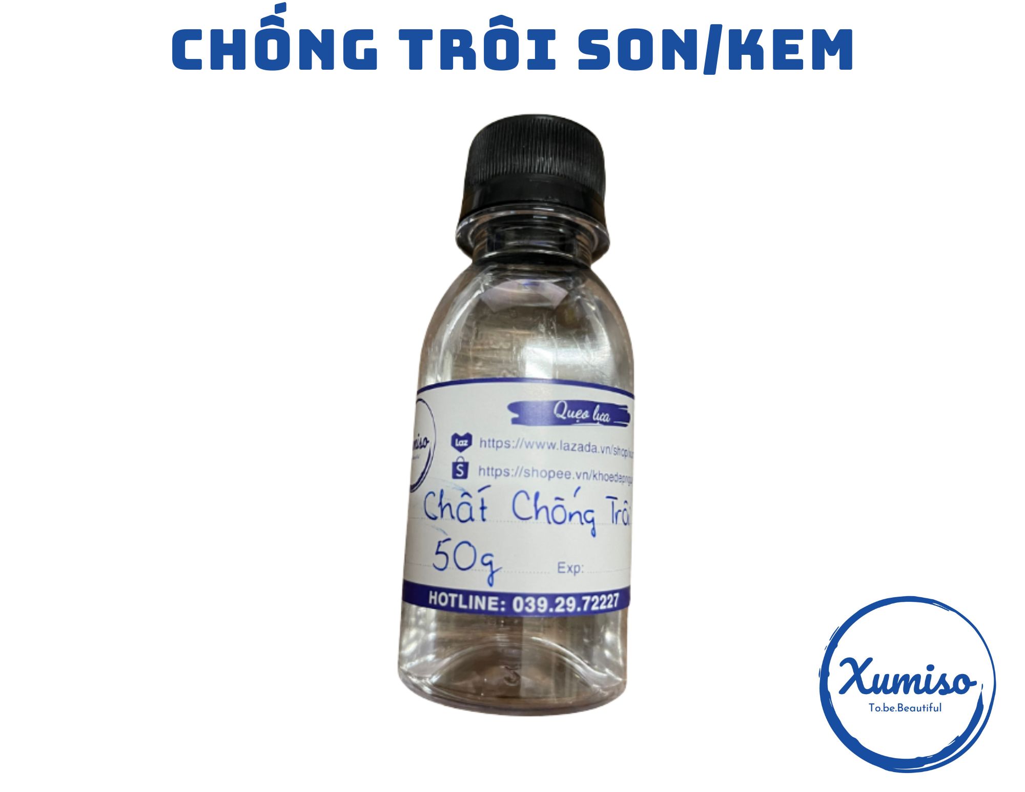 Tms - trimethylsiloxysilicate - chất chống trôi - làm lì trong son, kem - nguyên liệu mỹ phẩm - xumiso 10g/50g