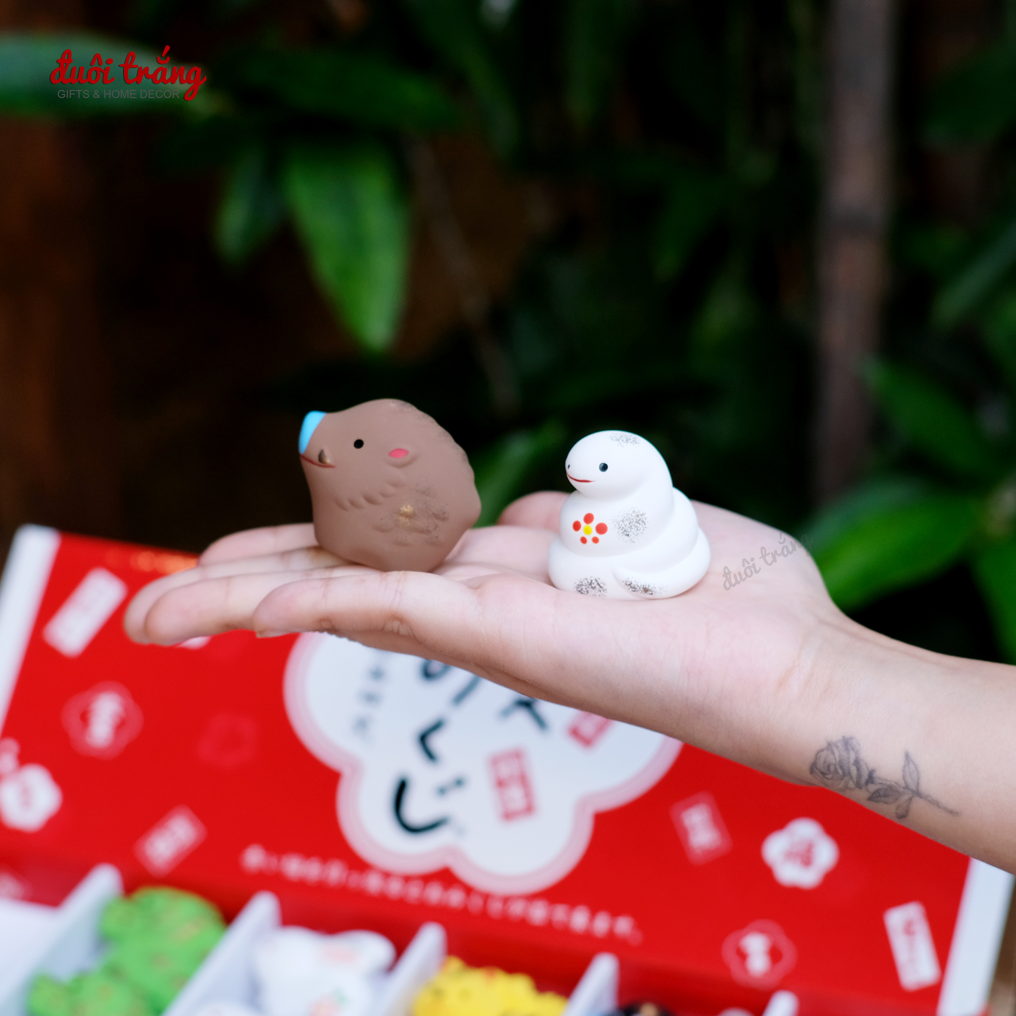 12 Con giáp sứ (Giá lẻ 1 con, được chọn mẫu) - Hãng Yakushigama