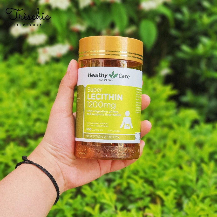 Mầm đậu nành super lecithin 1200mg - Úc (Mẫu mới)