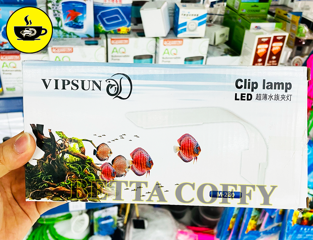 Đèn Led Neo Flat Nano S3 Plus Đỏ Cá Không Đỏ Nước - Kẹp thành hồ cá thủy sinh