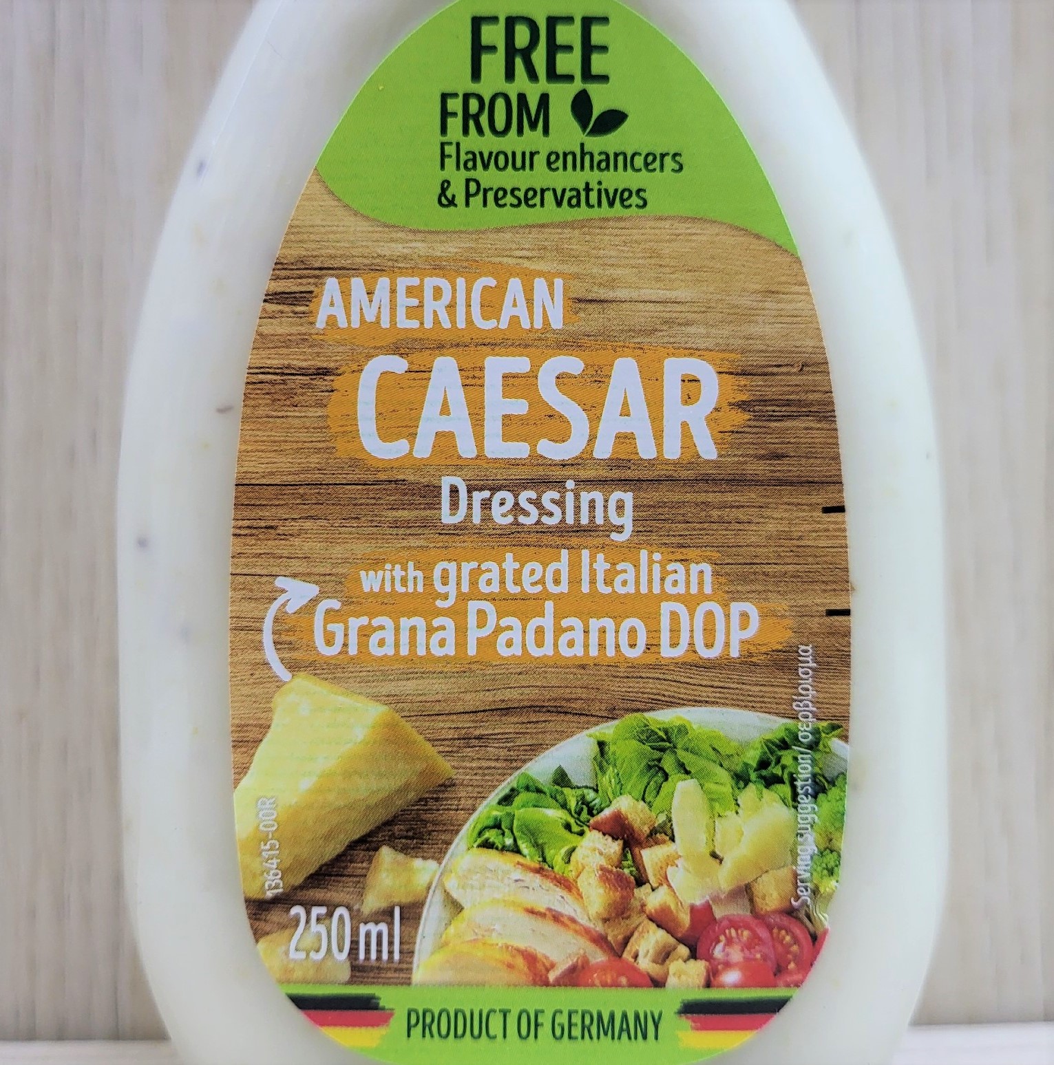KUEHNE (chai CAESAR 250ml) SỐT TRỘN SALAD KIỂU MỸ American Caesar Dressing