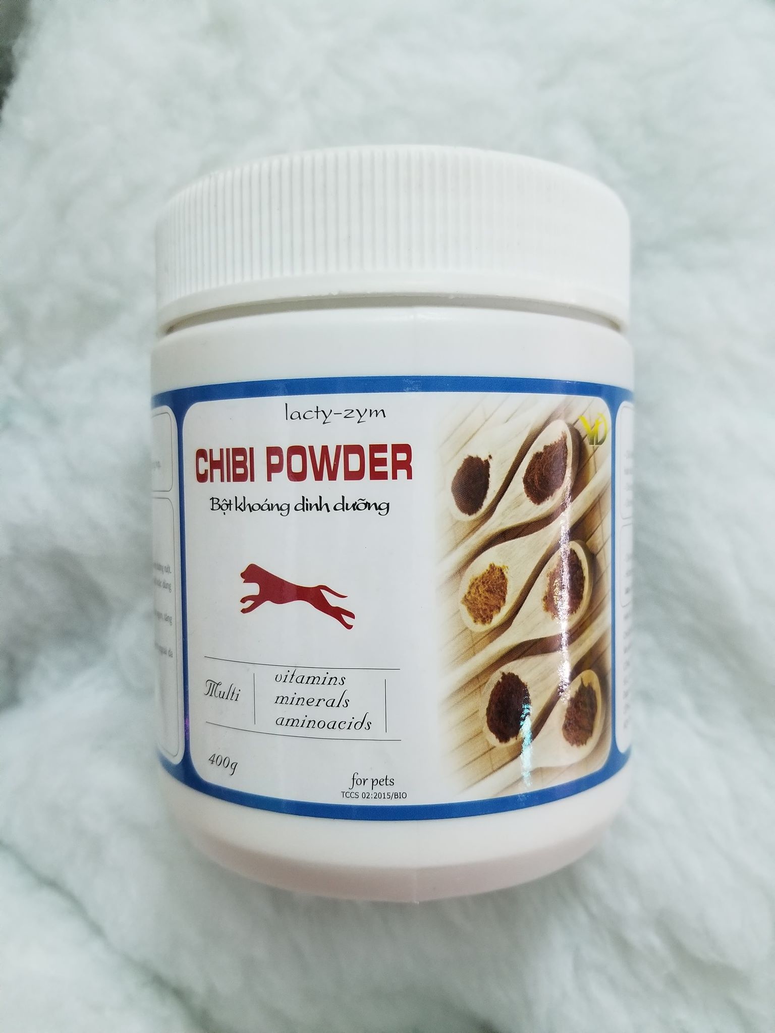 [HCM]Bột khoáng dinh dưỡng cho chó CHIBI POWDER 400g