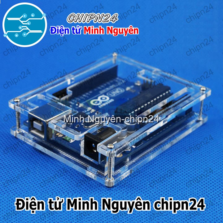 [1 cái] (Q17) Case Vỏ hộp Arduino UNO R3 - HH002356