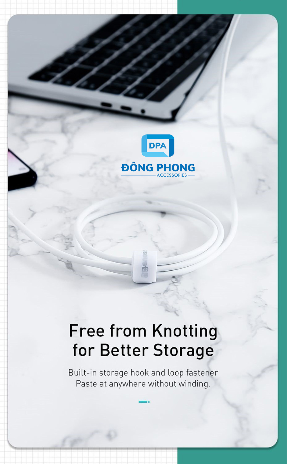 Cáp Sạc Nhanh Baseus Mini White Cổng Micro USB Chính Hãng ( Quick Charging & Sync Data TPE Cable )