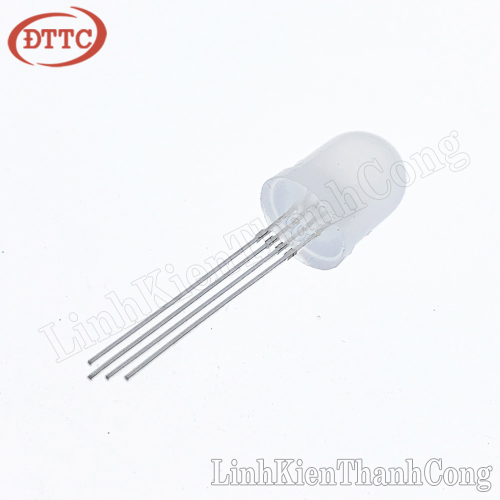 LED F10 10mm RGB Đục (Anot Chung)