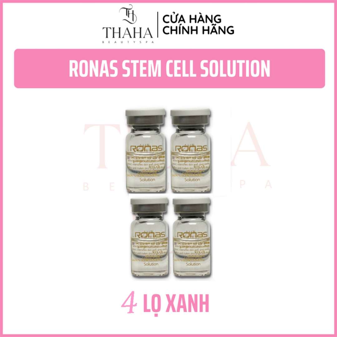 Tế bào gốc sẹo rỗ, trẻ hoá, dưỡng trắng + Tế bào gốc giảm nám, trắng da
