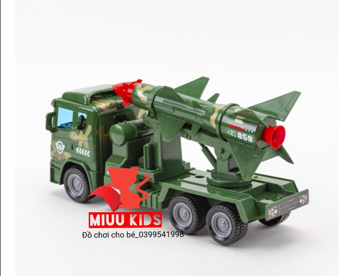 Đồ Chơi Mô Hình Xe Quân Sự Tên Lửa Hàng Việt Nam