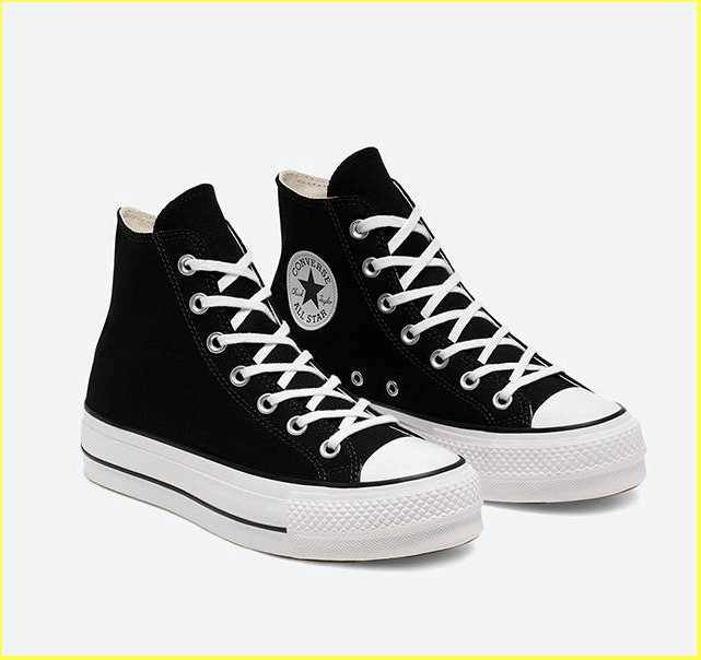 Giày Sneaker Converse Chuck Taylor All Star Canvas Platform High black ( Full box)