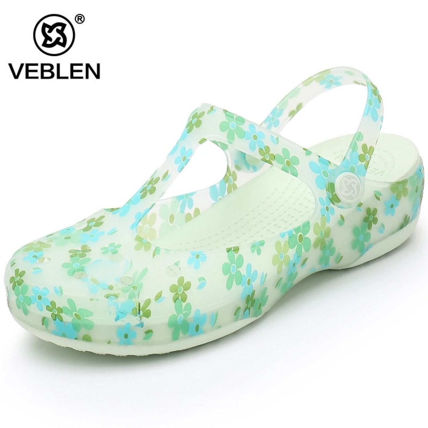 Dép nhựa nữ đế xuồng cao 4cm