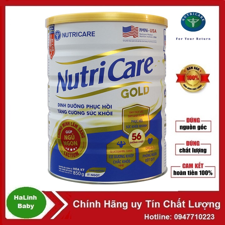 Sữa Nutricare Gold 900g [Date 2026]..
