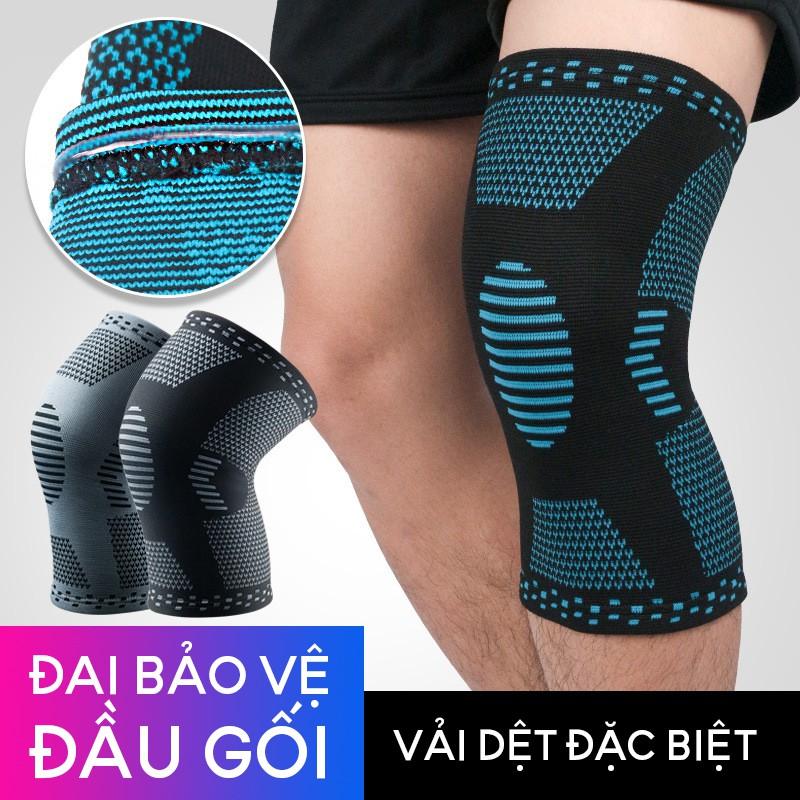 Đai bảo vệ đầu gối khi tập gym bằng vải dệt loại xịn